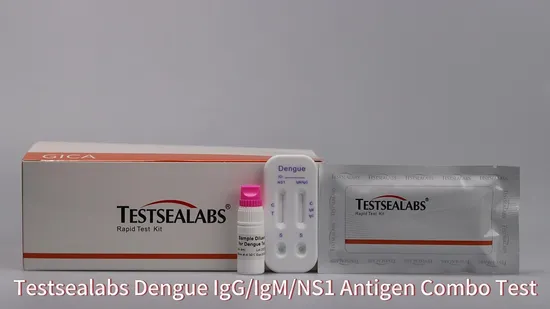 Testsealabs 高感度プラスチックノロウイルス抗原検査カセット