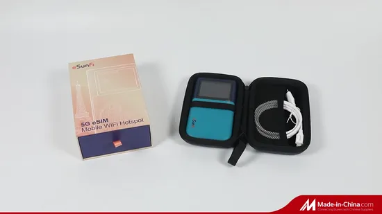 ワイヤレス 5g Esim WiFi6 デュアルバンド ポータブル ポケット WiFi ルーター 4G 5g データ対応 旅行者向け
