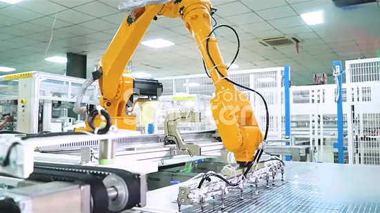 550W Solar Panel Perc PV Module High Efficiency 30 Years Warranty Half Cell PV Solar System Monocrystalline Solar Panel with Solar Battery Bank TUV CE ISO IEC 